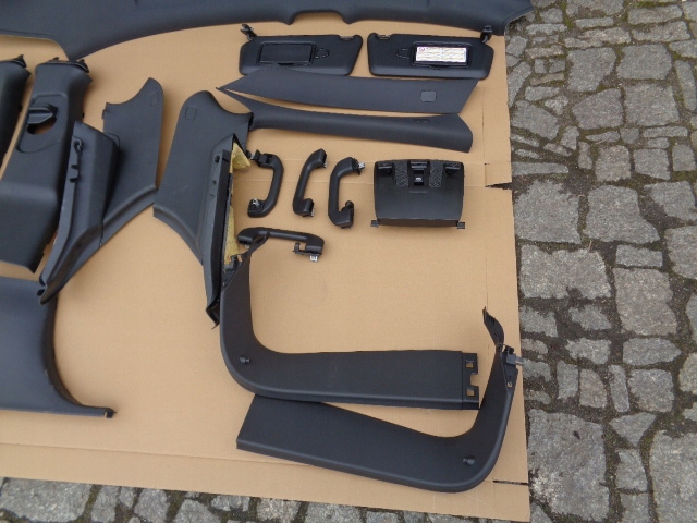 фото №5, Чорний стеля комплект лампа стійки w176 amg панорама