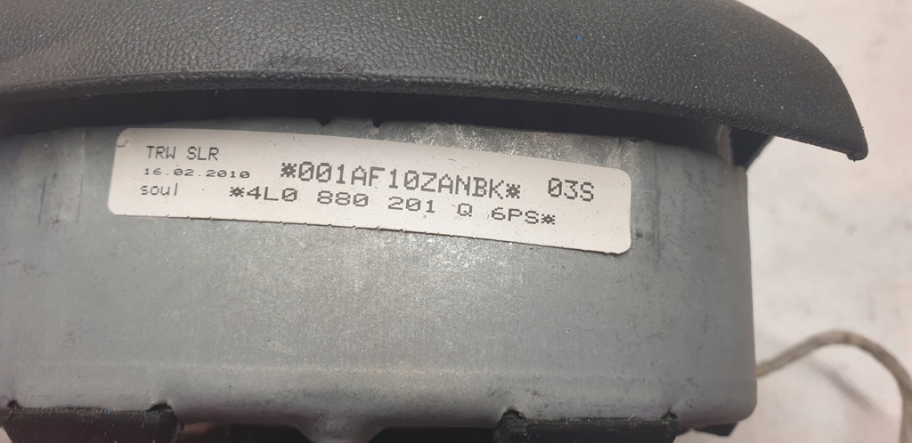 фото №12, Подушка повітряна водія подушка безпеки audi q7 4l