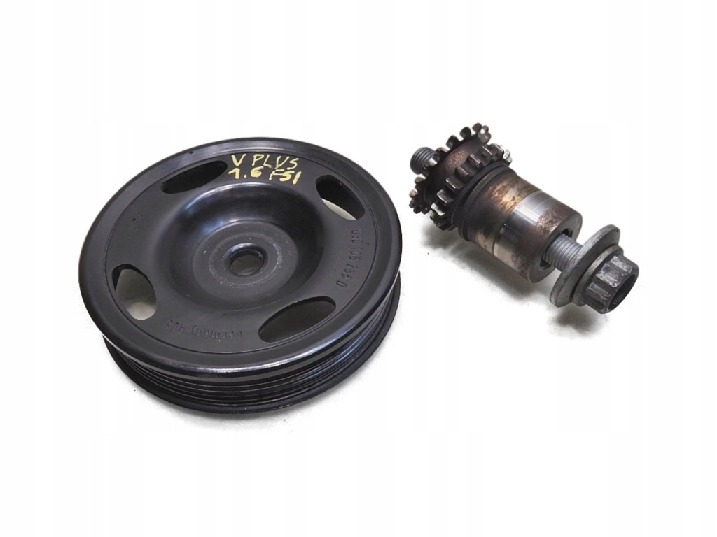 фото №1, Шків колінчастого вала vw golf v plus 1.6 fsi 03d105255d