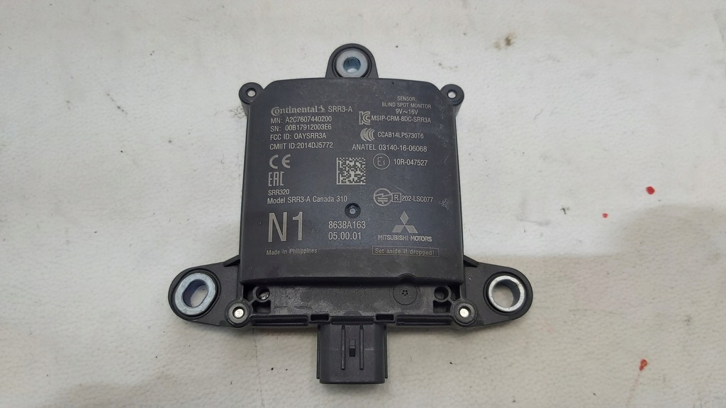 фото №1, Датчик pola мертвого радар датчик задняя mitsubishi eclipse cross 8638a163