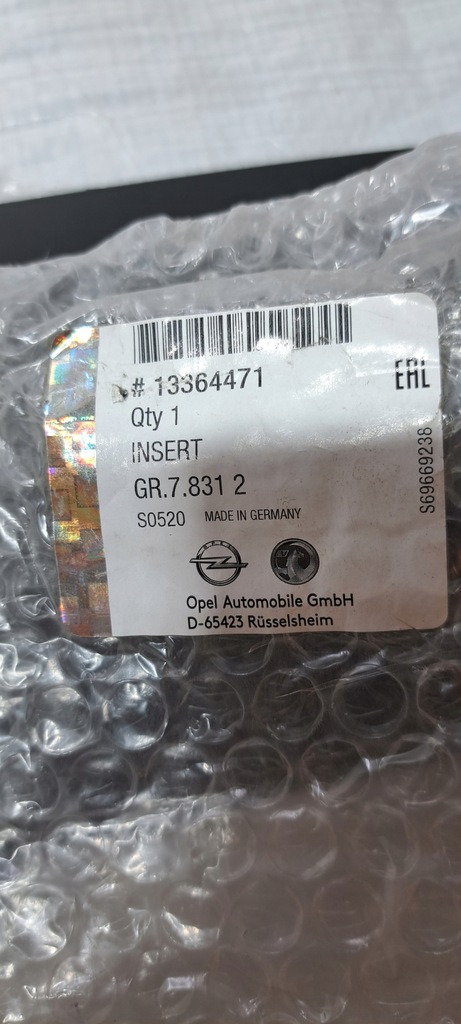 фото №9, Opel zafira c lift накладка бампера задняя 13364022