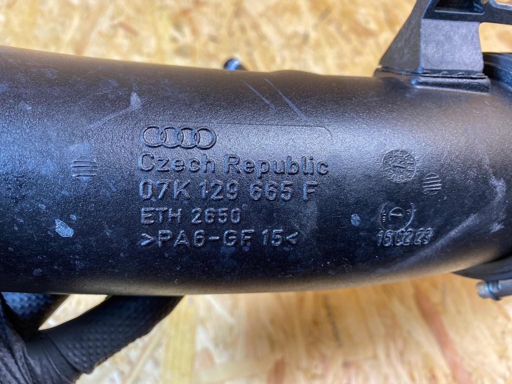 фото №11, Труба шланг wąż повітря інтеркулер audi rsq3 rs3 07k129665f 83a129624a