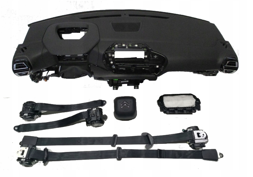 фото №1, Citroen c4 iii панель приладів hud подушка безпеки ремені комплект