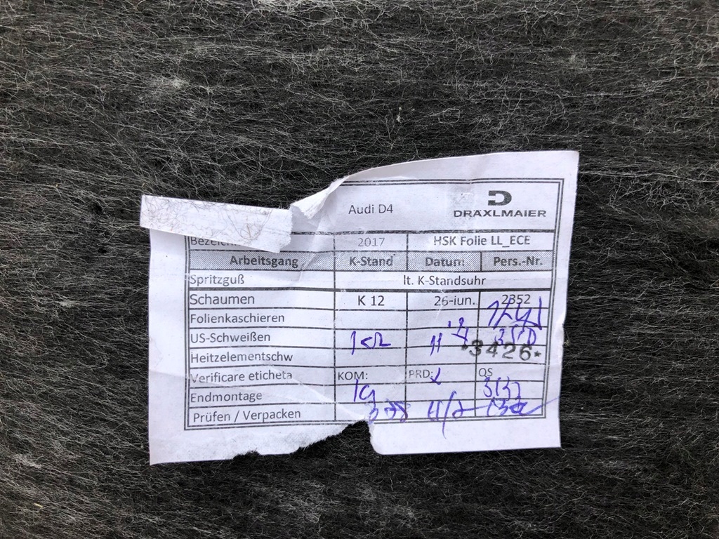 фото №10, Бардачок панелі пасажира audi a8 d4 lift 4h1857096