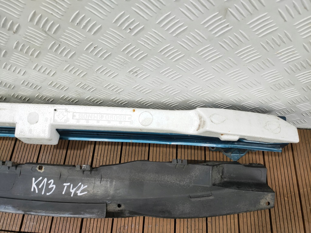 фото №12, Nissan micra k13 lift 13-16 крышка багажника задняя багажника бампер pdc лампы led rbk