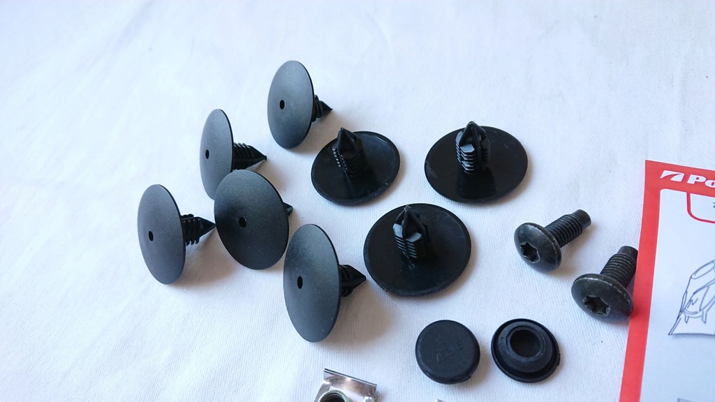 фото №5, Набор клипсы подкрылок renault master opel movano