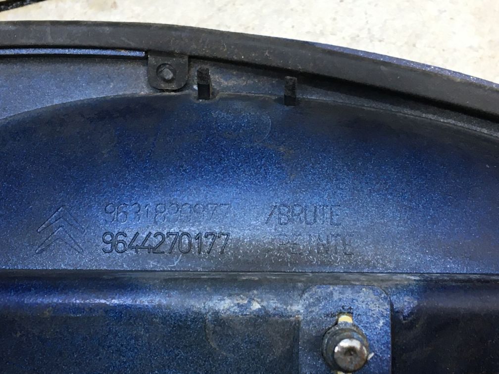 фото №6, Ручка наружная правый задняя citroen c5 i lift 1.6 hdi