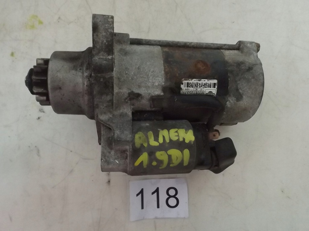 фото №1, Nissan almera 2,2 дизель стартер