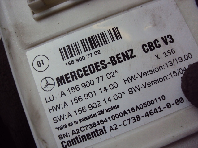 фото №3, Модуль sam infiniti q30s 2.2 d 2016 r b-klasa w246