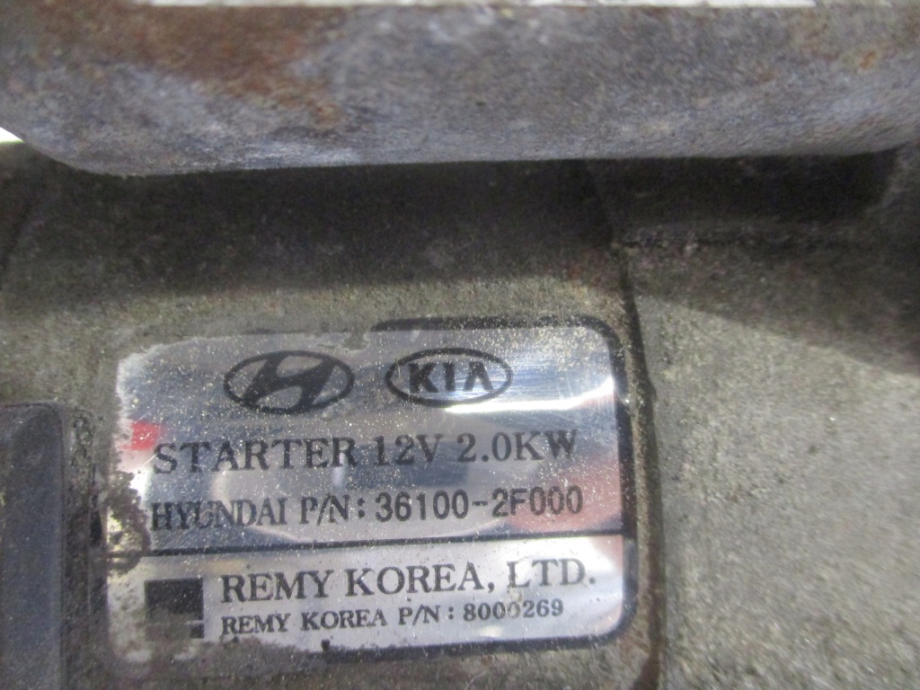 Стартер kia sportage 3 1.7 crdi 36100-2f000 Зі Шроту