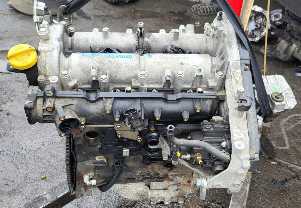 Купить Jeep renegade 17r 2.0 crd двигатель ebt 55263068 голый 103tys