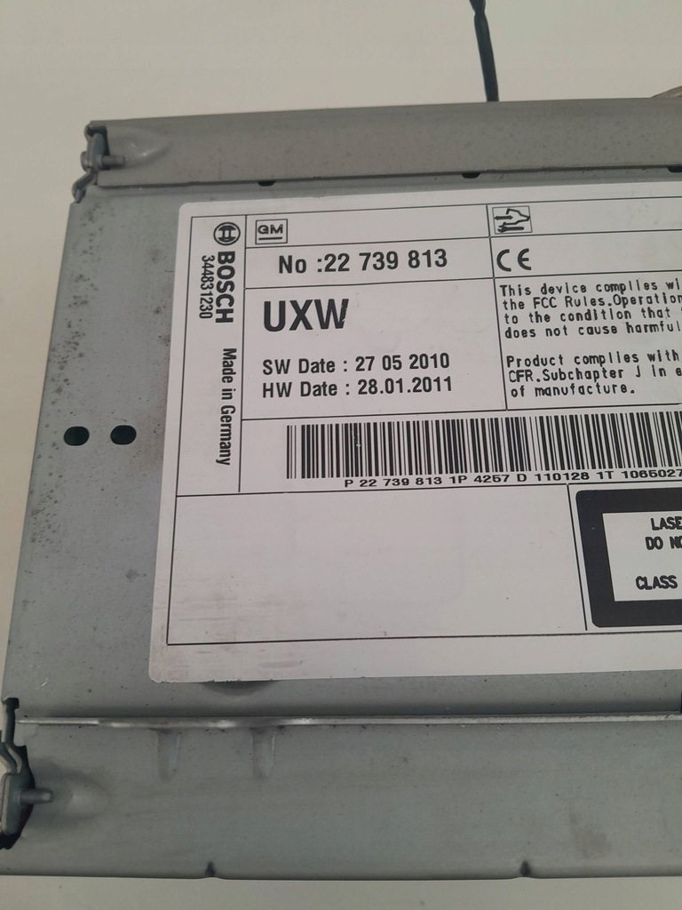 фото №3, Opel insignia a 2008 автомобільна магнітола 22739813