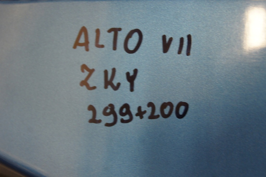 фото №7, Alto vii крышка багажника багажника 5d zky