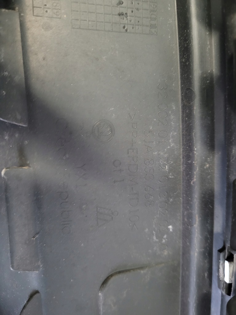 фото №5, Решітка радіатора решітка радіатора skoda rapid ii spaceback 16- 5ja853668