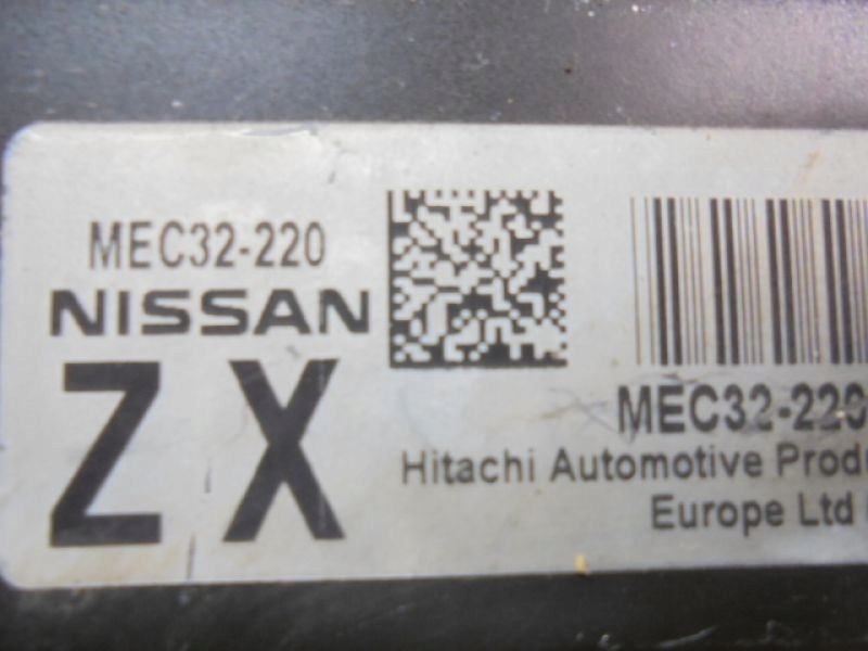 фото №5, Almera n16 бортовий комп'ютер двигуна mec32-220 1,8 16v