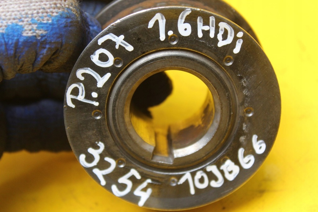 фото №5, Колесо зубчатое вала peugeot 207 1.6 hdi