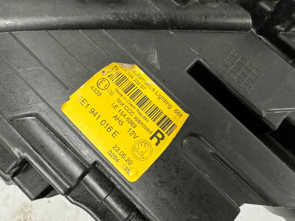 фото №5, Skoda octavia iii 3 lift права лампа full led