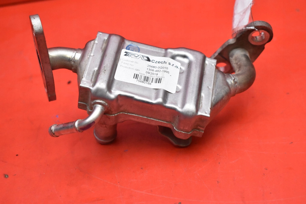 фото №5, Радіатор вихлопних газів egr 25680-0q010 toyota yaris 3 iii 1.0 69 km 17-19