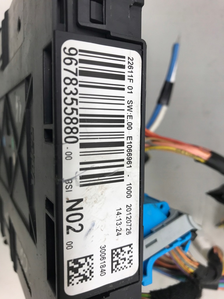 фото №8, Модуль блок управления коробка bsi peugeot 208 9678355880 europa