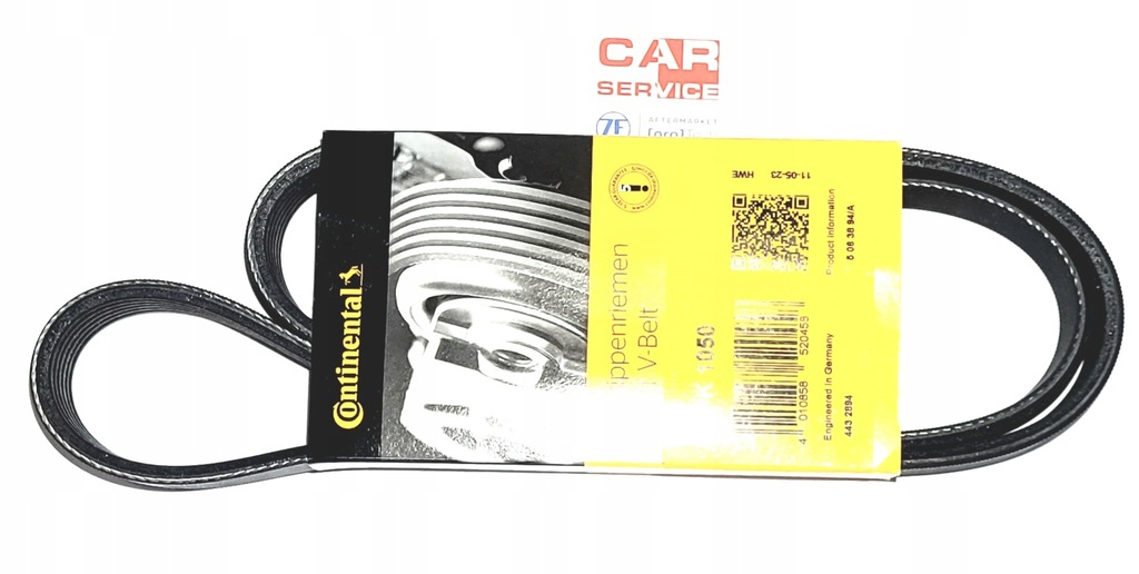 фото №1, Continental 6pk1130 ремень клиновой многоручьевой