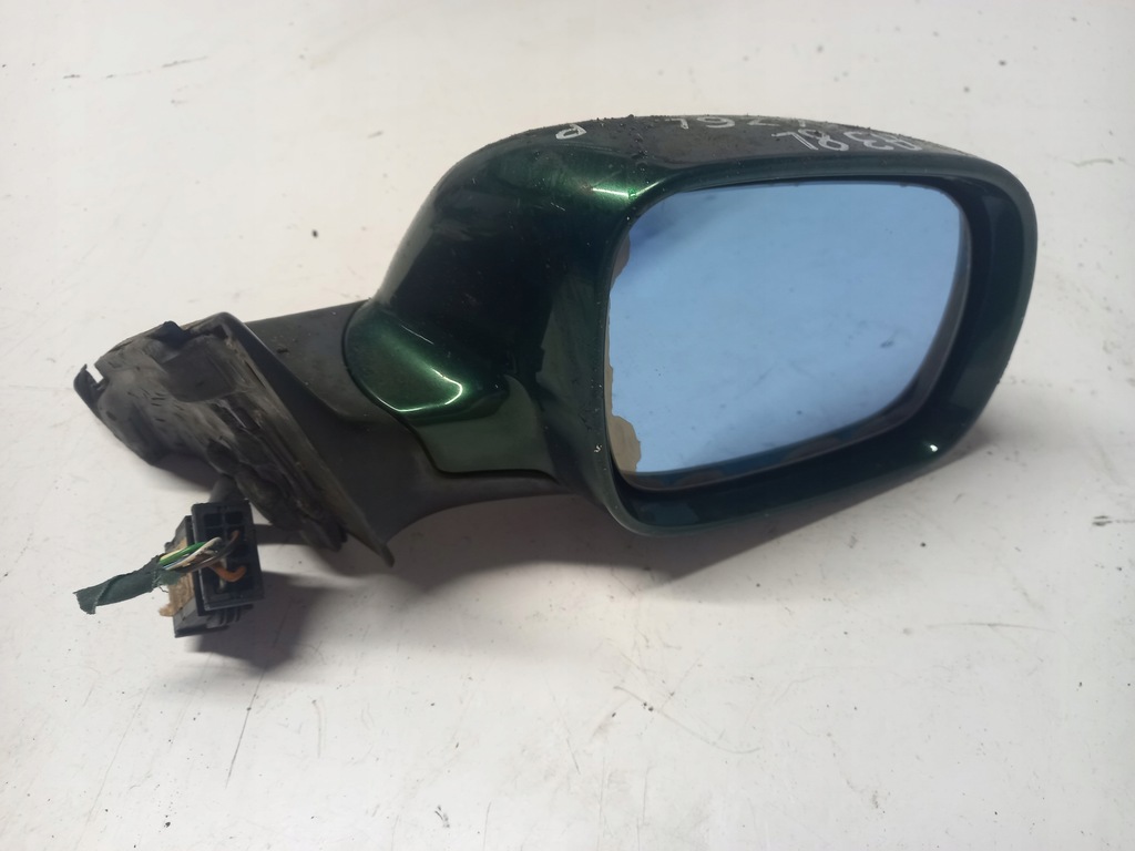 фото №1, Дзеркало праве 5 pin audi a3 8l 1998 rok код лакофарбового покриття lz6l