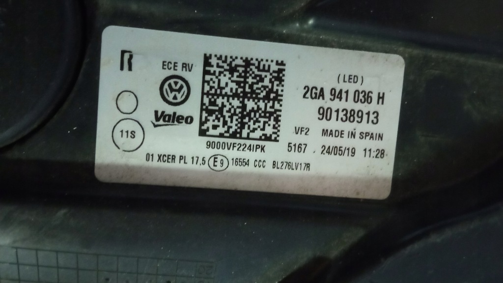 фото №4, Лампа перед vw t-roc 2ga