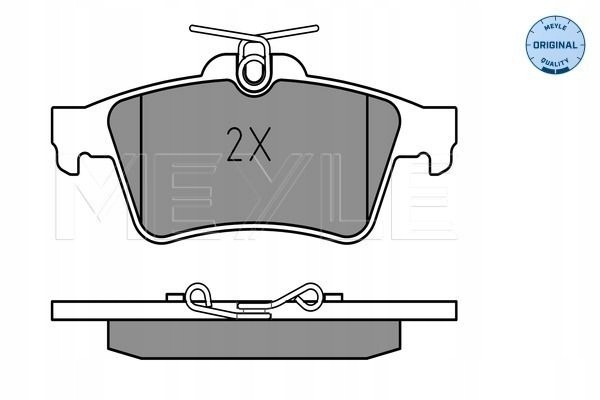 Meyle тормозные колодки ham. opel t. vectra c/focus/mazda/volvo/renault Доставка