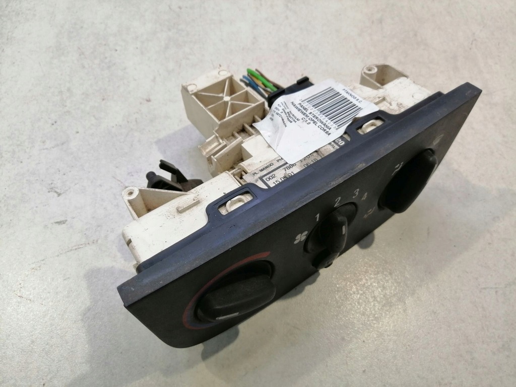 фото №7, Панель управление вентиляция opel corsa c