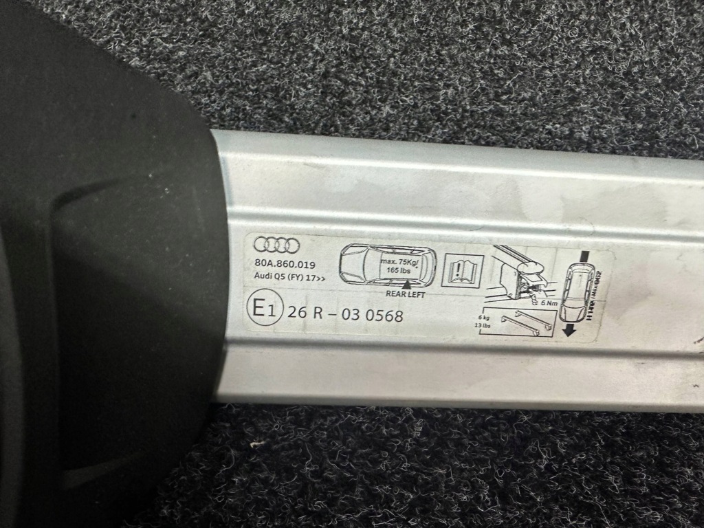 Audi q5 2 2 80a багажник крышный рейлинги балка 80a860019 в Украине