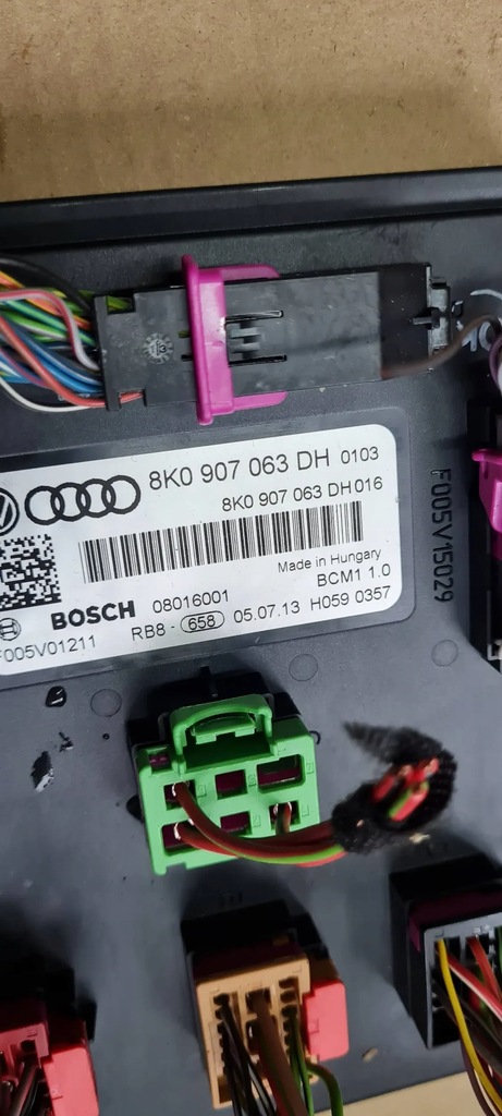 фото №7, Sq5 8r q5 lift модуль блок управления комфорта 8k0907063dh a4 b8 s4 a5