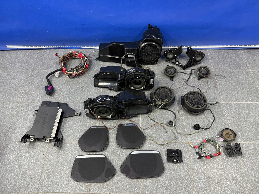 фото №1, Audi a7 s7 c7 4g8 lift аудиосистема bose комплект