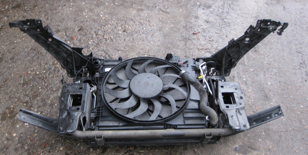 фото №5, Mercedes ml w166 3.0 cdi 12r pas передній радіатор