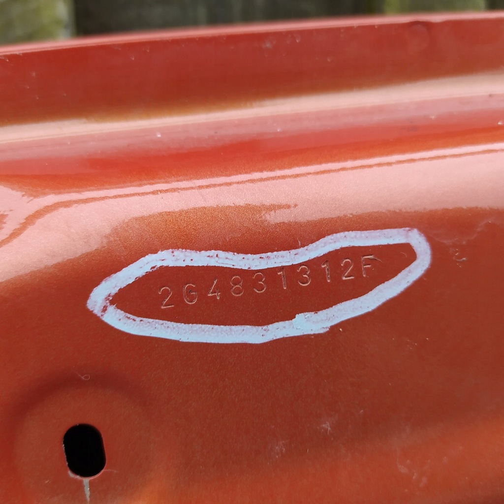 фото №9, Дверь правый перед передние vw polo 2g vi