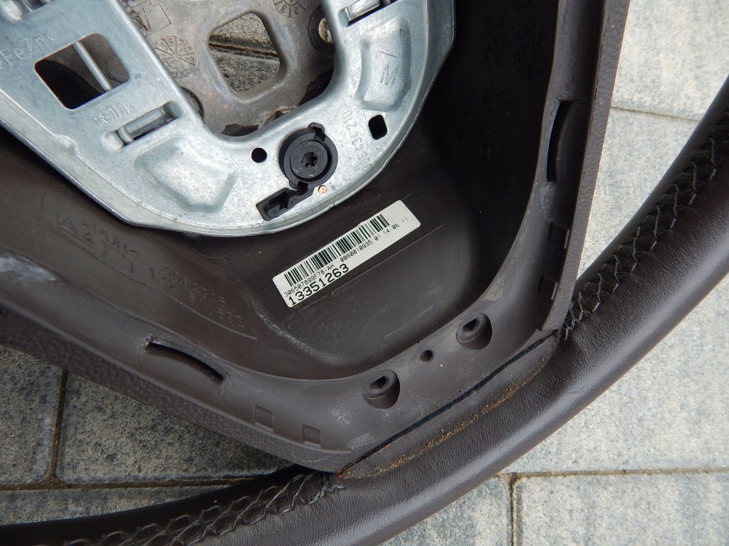 фото №10, Opel meriva b zafira c- воздуховод кожа коричневый oryg