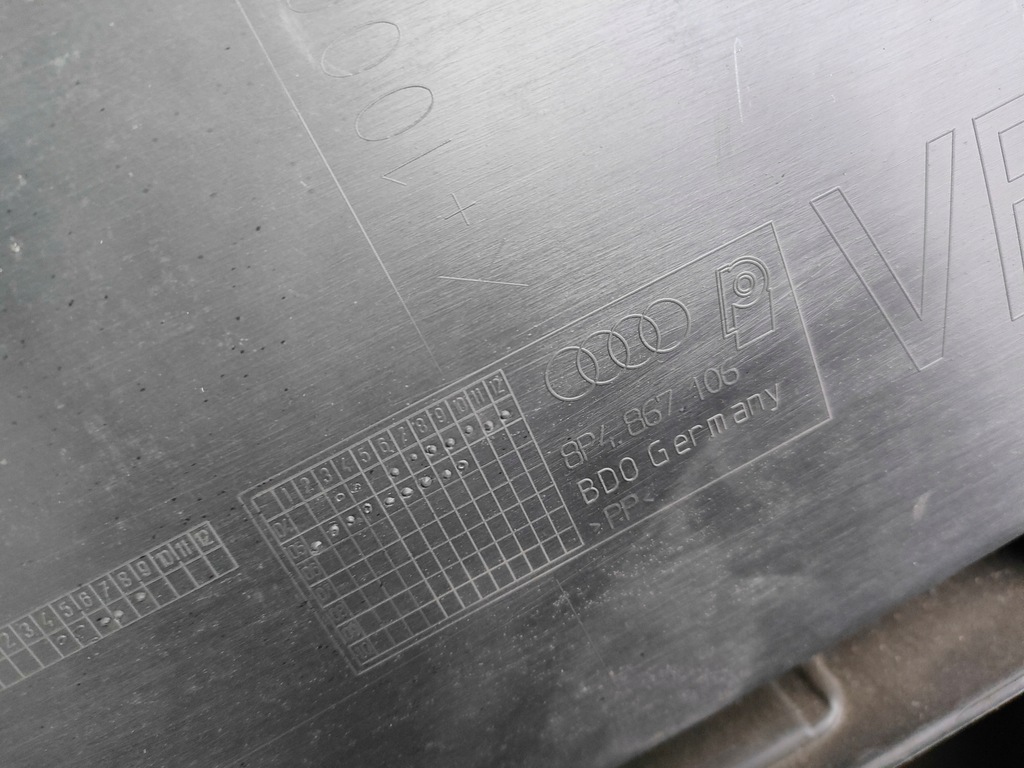 фото №10, Audi a3 8p обшивка оббивка двері правий перед 5d 8p4867106