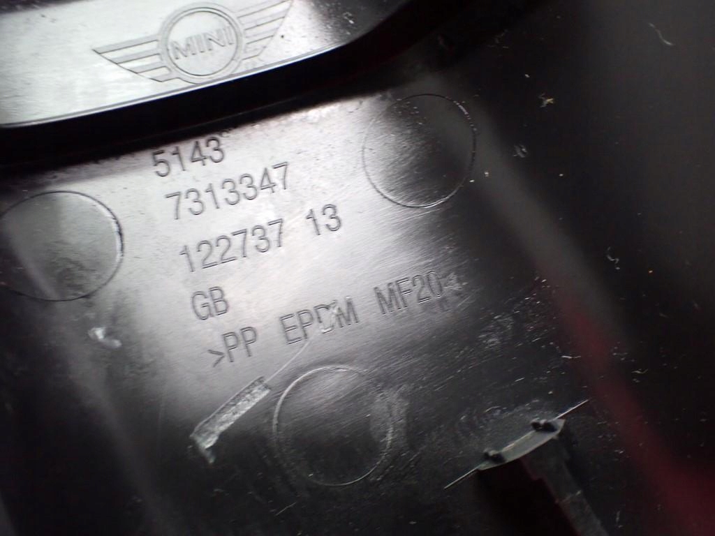 фото №4, Пластик защита стойка левый задняя mini cooper s f55 15r