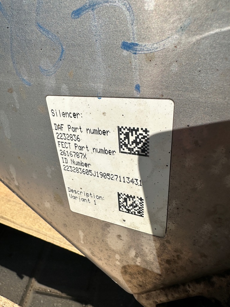 фото №4, Каталізатор scr dpf kat daf xf 106 euro 6 стандарт 2188242 2232836
