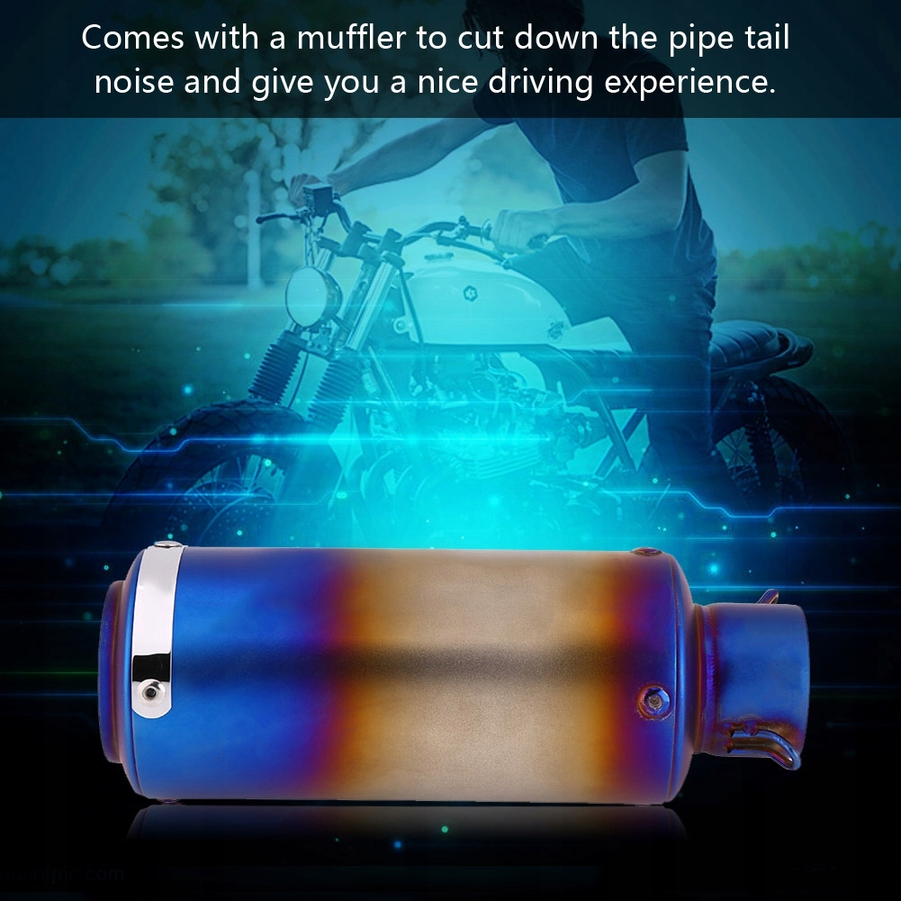 фото №6, Гасник випускний motocykla наконечник труби вихлоп