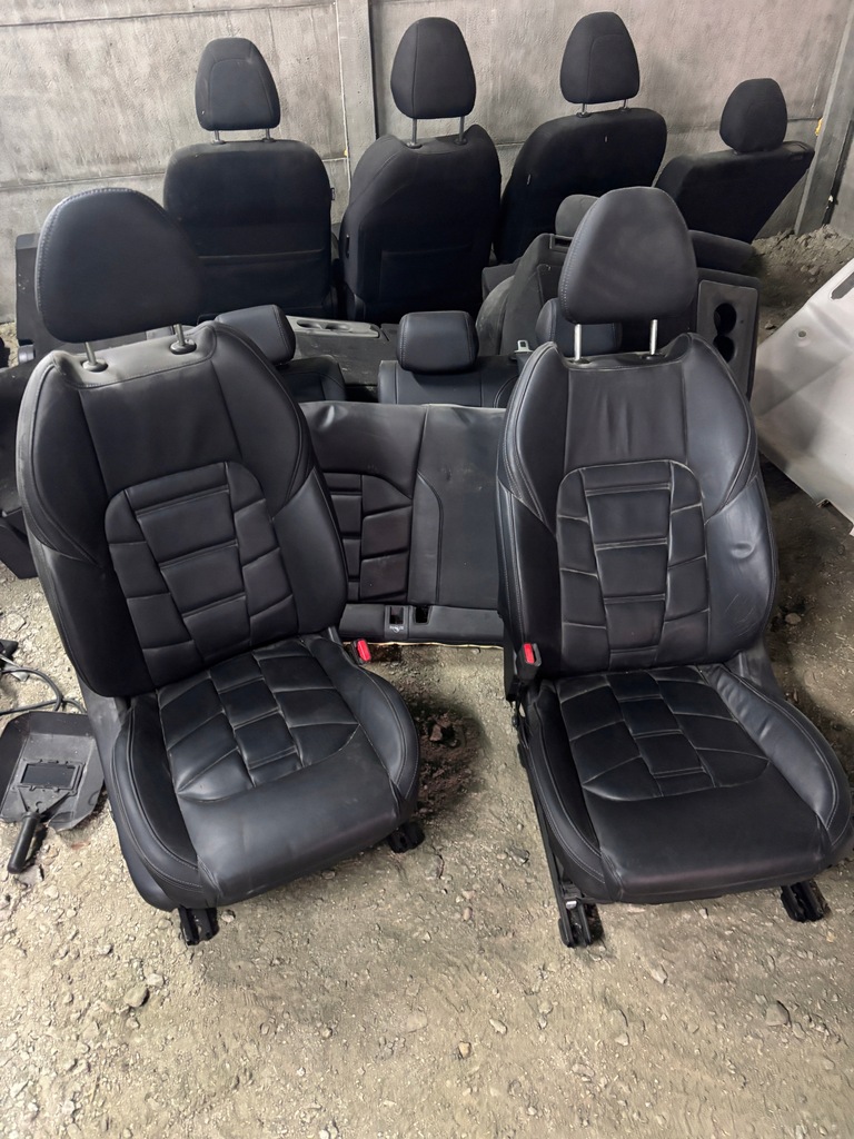 фото №1, Nissan qashqai j11 сидіння заднє сидіння шкіра kpl