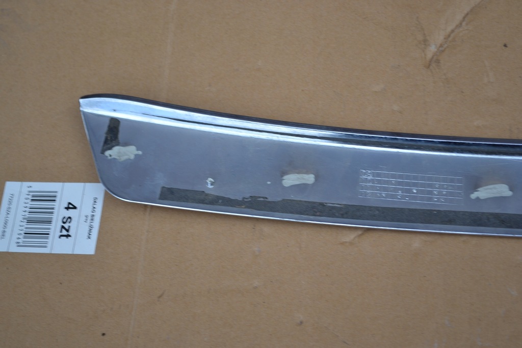 фото №6, Toyota rav4 rav-4 хром молдинг na спойлер бампер перед