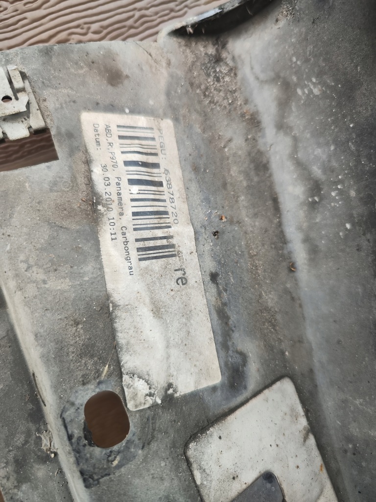 фото №7, Молдинг порог правая m9z porsche panamera 970