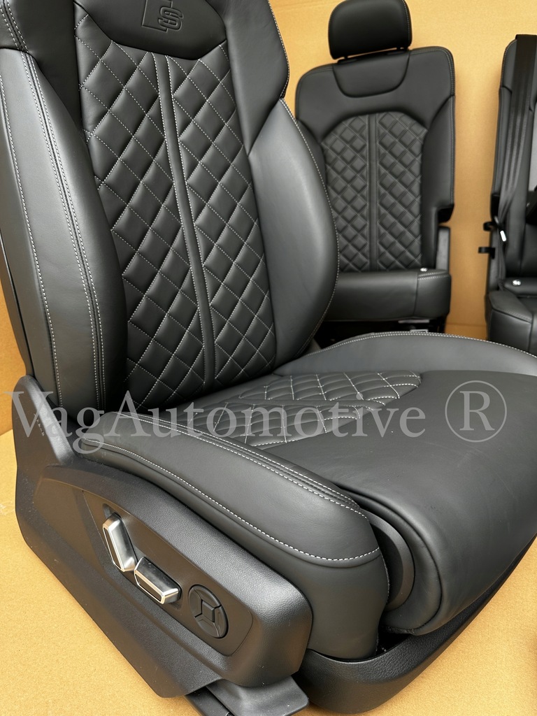 фото №7, Сиденья audi q7 sq7 recaro s-line обивка кожаный nappa nowe europa