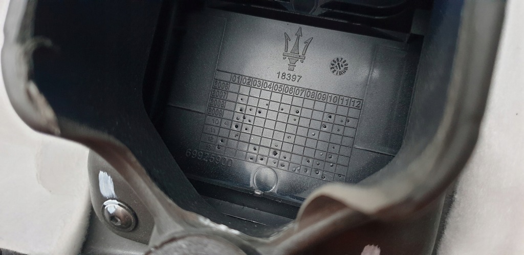 Полиця накладка кронштейн isofix maserati ghibli m157 Доставка