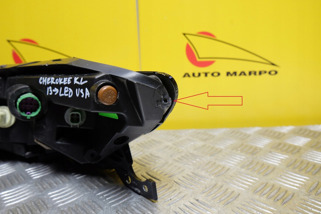 фото №10, Jeep cherokee kl 2013- фара лампа led r usa