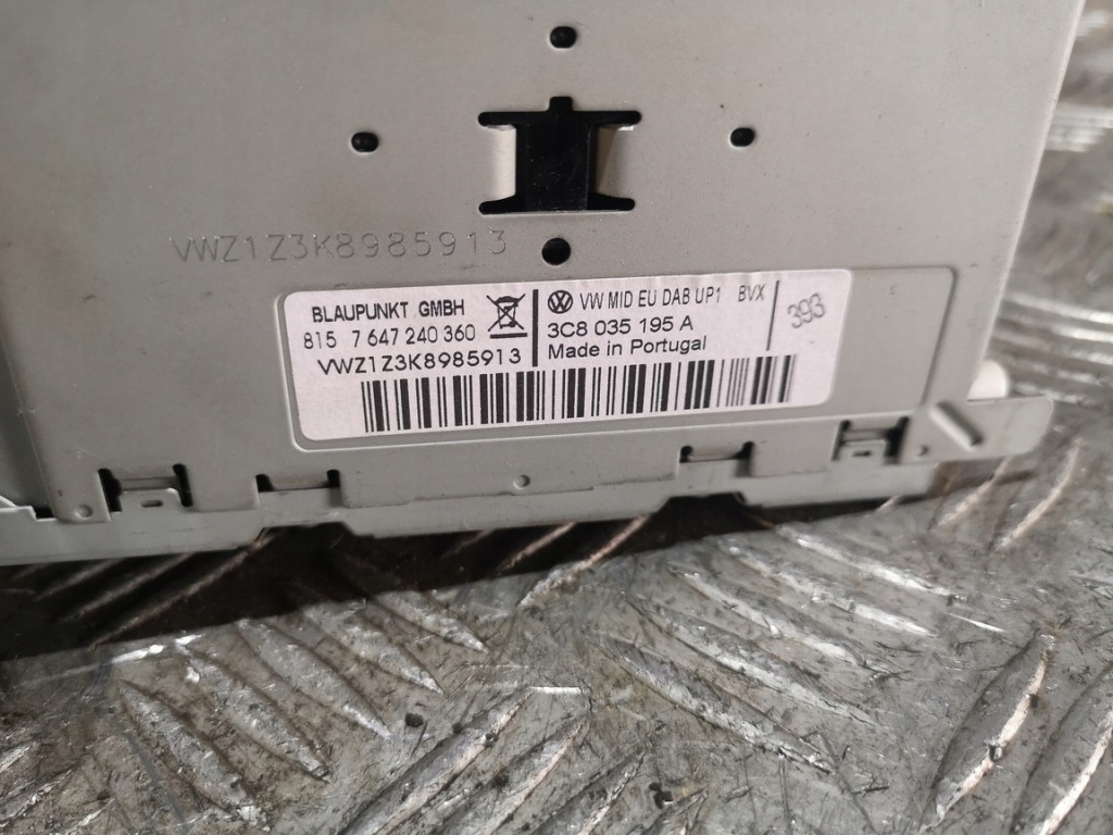 фото №2, Vw passat b6 b7 golf vi радіо 3c8035195a