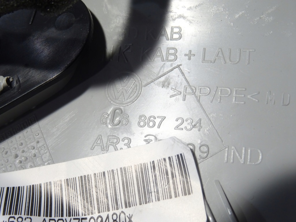 фото №7, Захист стійка перед права vw polo v 5 6c0 6c lift 14-1 3d 3 двері 6c6867234