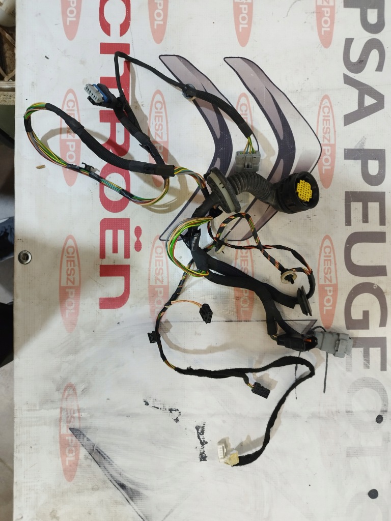 фото №1, Жгут электрическая дверь левый задняя kpl peugeot 508 i оригинал 9686476780