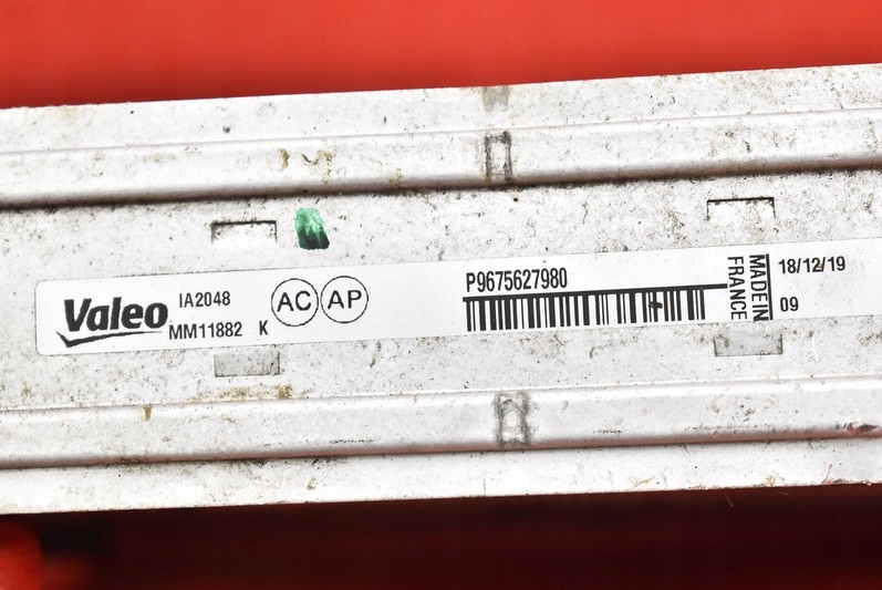 фото №8, Радіатор інтеркулер 9675627980 opel combo e 1.5 bluehdi 20r