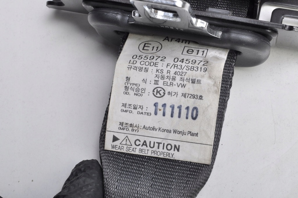 фото №4, Hyundai ix35 pas безопасности средний задняя задний 2 ряд 89850-2y2009p