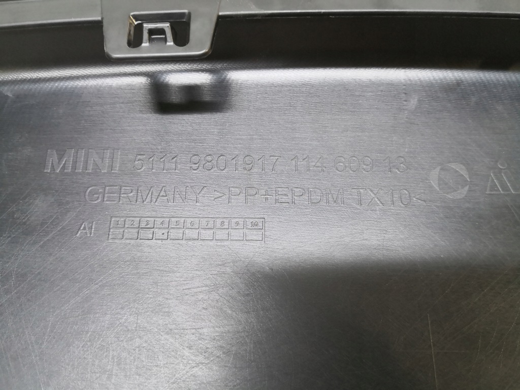 фото №8, Спойлер бампера накладка mini countryman r60 10-